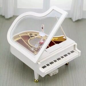 Caja musical diseño piano